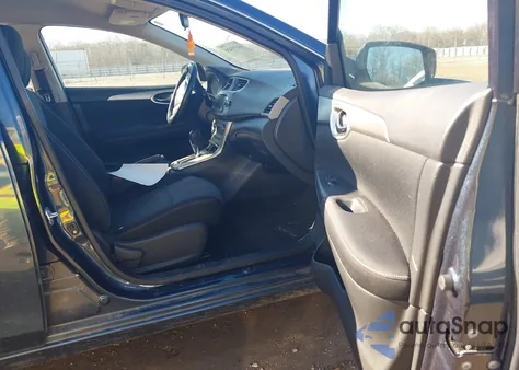 2014 Nissan Sentra Sv z USA, uszkodzony, nr VIN 1N4AB7AP6EN851836